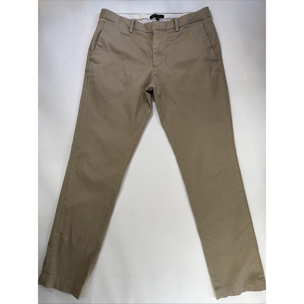 Banana Republic Men’s Khaki Fulton Skinny Fit Chinos Size 33/32